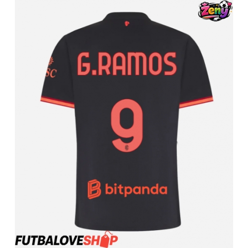 Dres AC Milan Goncalo Ramos #9 Tretina pre Ženy 2026-27 Krátky Rukáv